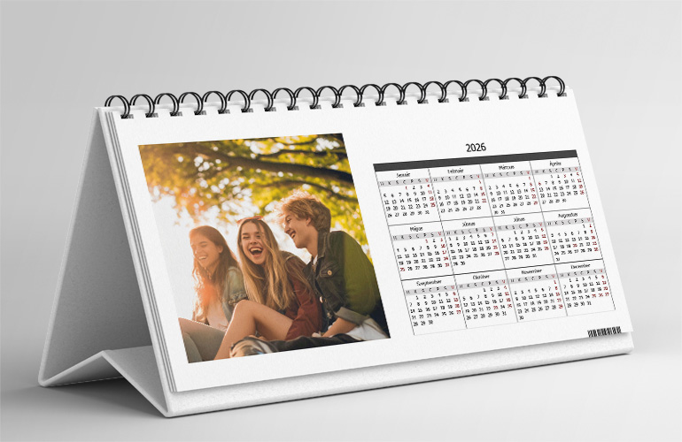 asztali naptar fotologus